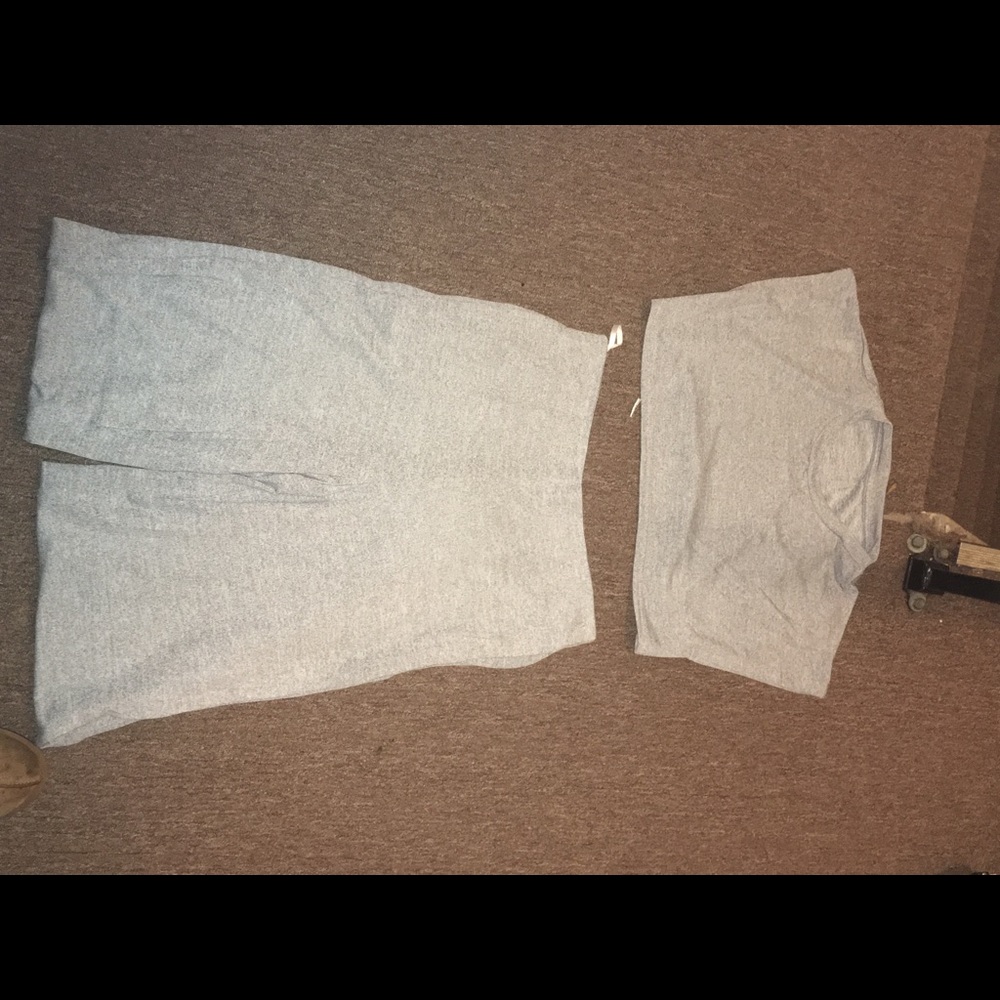 Netflix and chill set gray